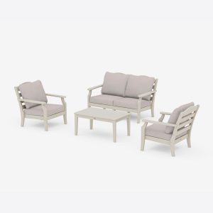 Savannah 4-Piece Deep Seating Set with Loveseat