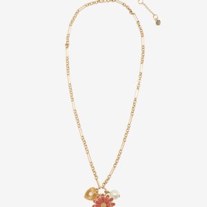 Flower Charm Necklace