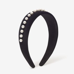 Pearl Velvet Headband