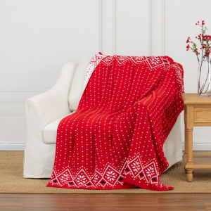 Chenille Double Knit Throw
