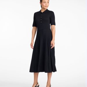 Collared Midi Dress