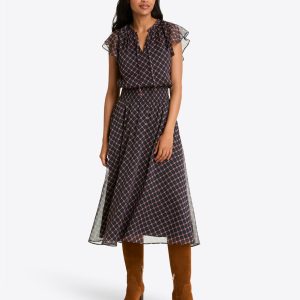 Tenille Dress in Crinkle Chiffon