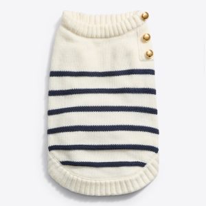 Dog Sweater in Mariner Stripe