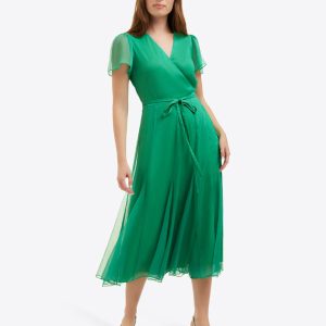 Daphne Midi Wrap Dress