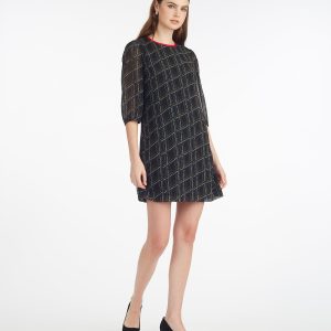Ava Mini Dress in Dainty Check
