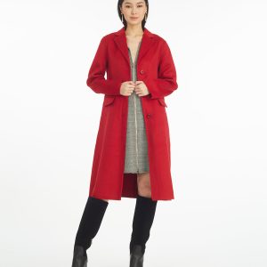 Woods Coat in Red