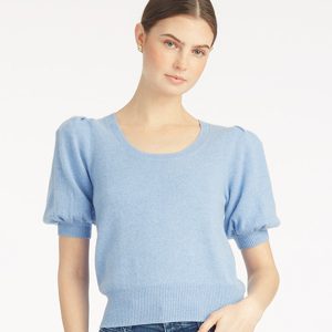Short Sleeve Cashmere Sweater