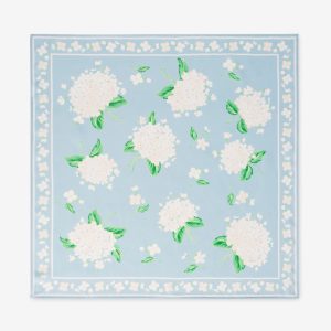 Scarf in Blue Hydrangea
