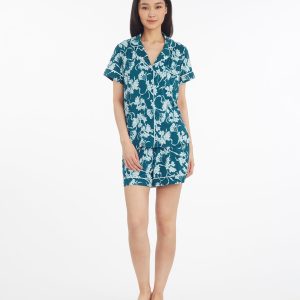 Sara Pajama Set in Wild Grove