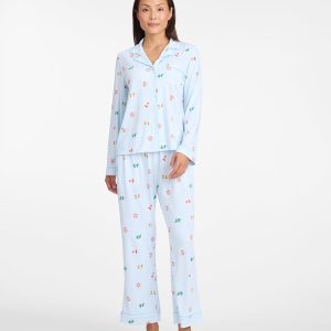 Linda Long-Sleeve Pajama Set in Winter Wonderland