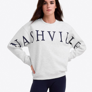 Nashville Crewneck Sweatshirt in Grey